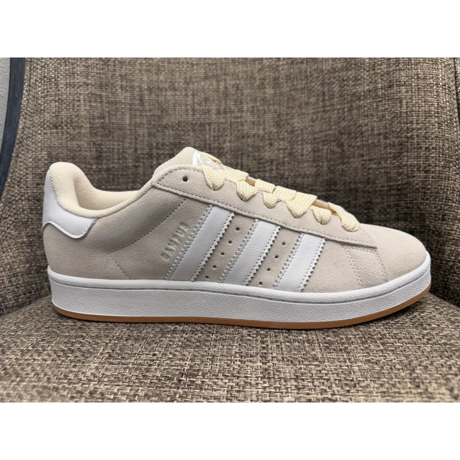 Adidas Campus 00s Wonder White Cloud White Gum Sneakers Men’s Size 8.5 NWT