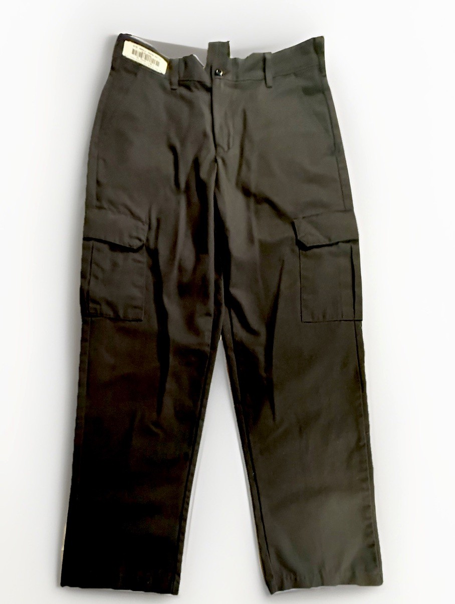2 pr Lot Red Kap Mens Cargo Pants 32×32 Black PT88BK Utility Work Uniform Skate