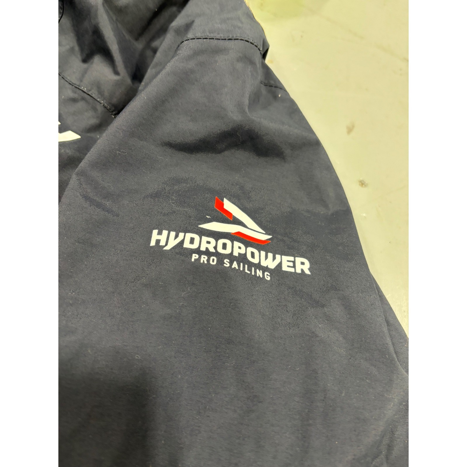 Helly Hansen Hydropower Pro Sailing Jacket Mens Large Navy Blue Helly Tech Shell