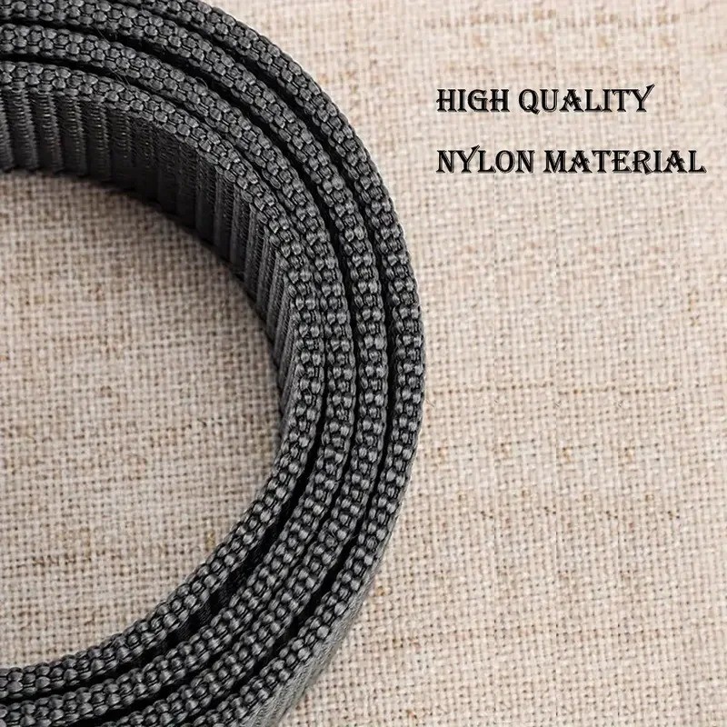 Men’s Tactical Nylon Canvas Belt Heavy Duty Quick Release Buckle Work Belt