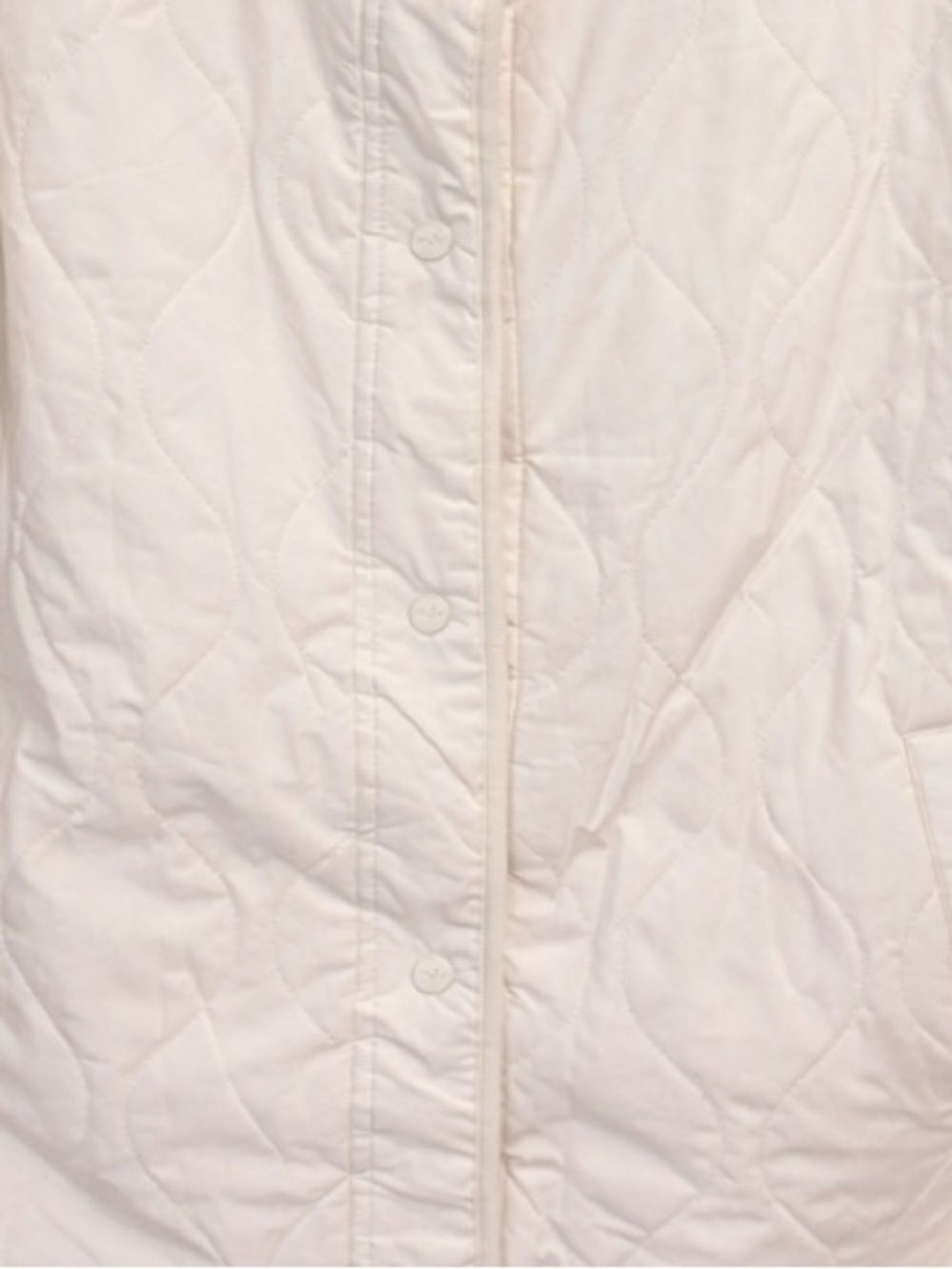 New Koolaburra by UGG Ivory Reversible Quilted Snap Jacket Women Size 18