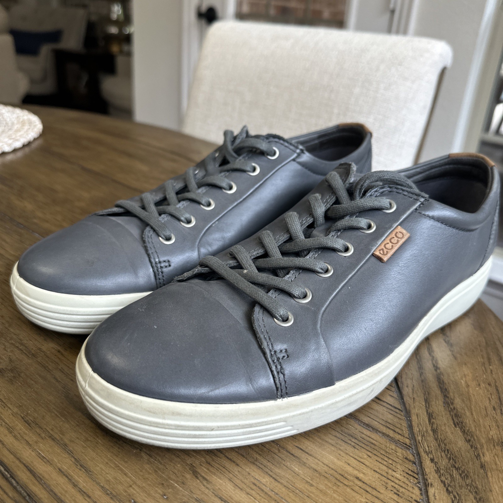 ECCO Soft 7 Dark Shadow Grey Gray 430004 0160 Men’s Size EU 45 11.5