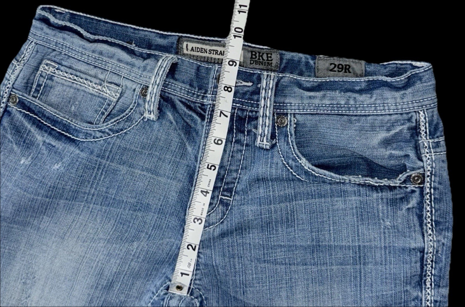 BKE®️ Aiden Straight Leg Stretch Buckle Jeans ~ Men’s Size 29 x 31.5✔️FREE SHIP❕