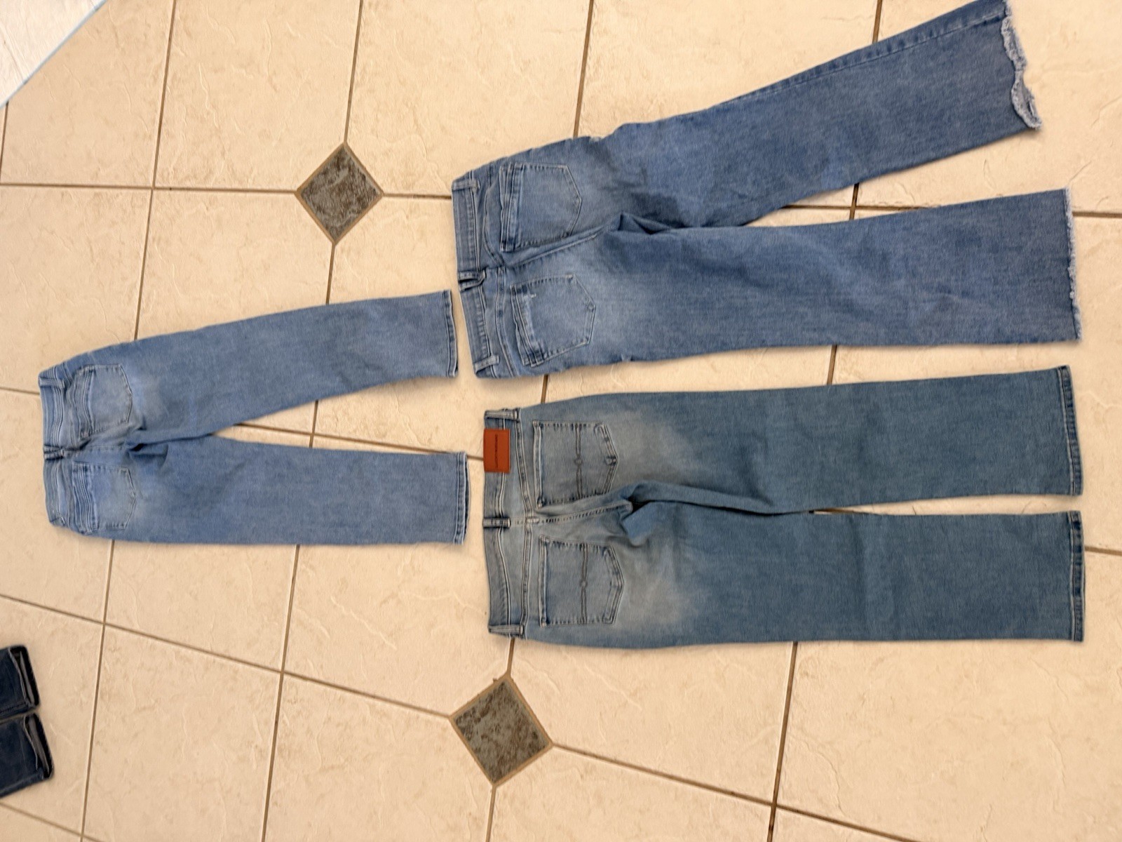 Women’s Jeans Lot 8 Pairs Mixed Brands Flare Bootcut Straight Leg