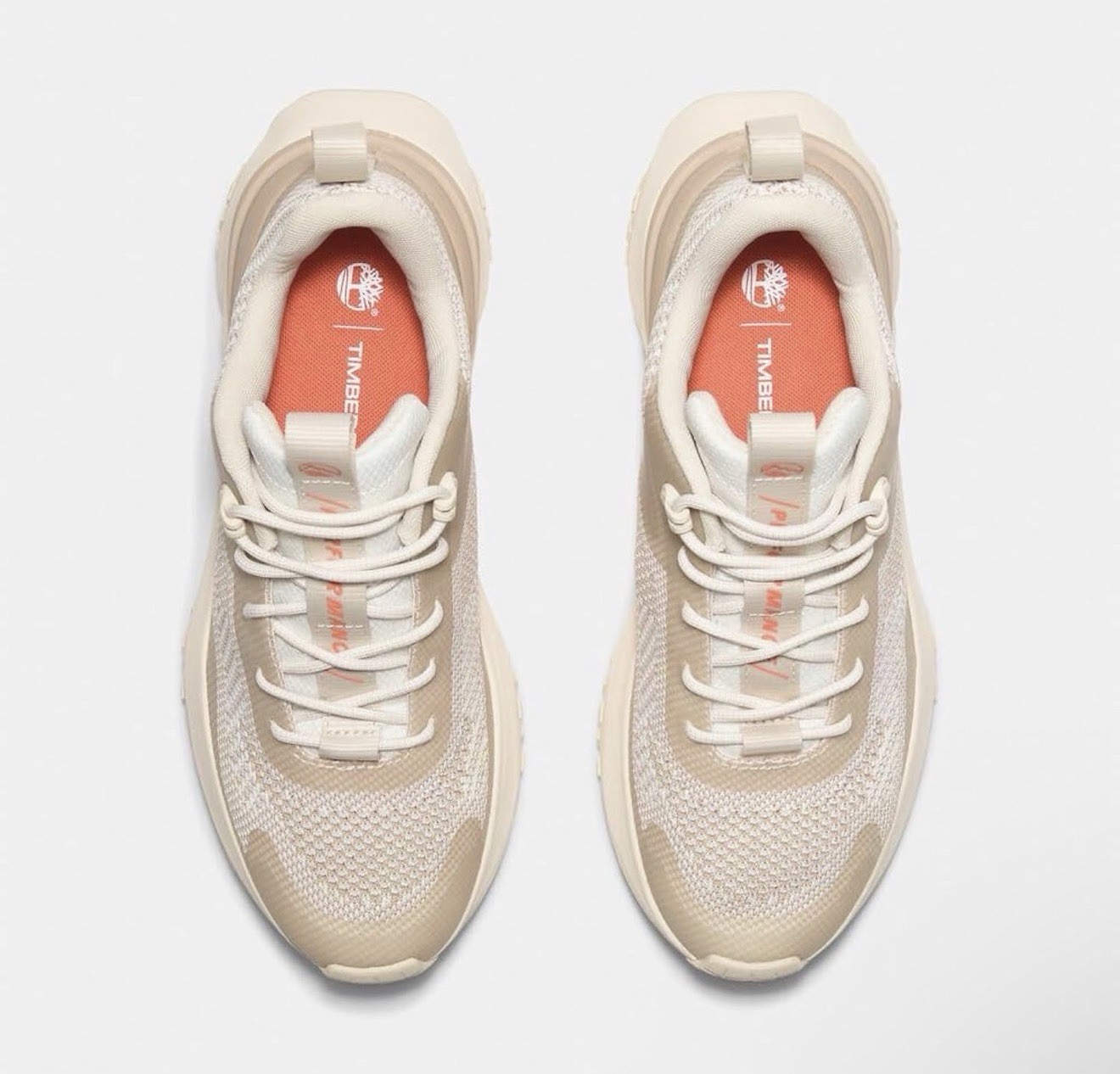 Women’s 9 Timberland Motion Access Low Lace-Up Sneakers, Natural Knit