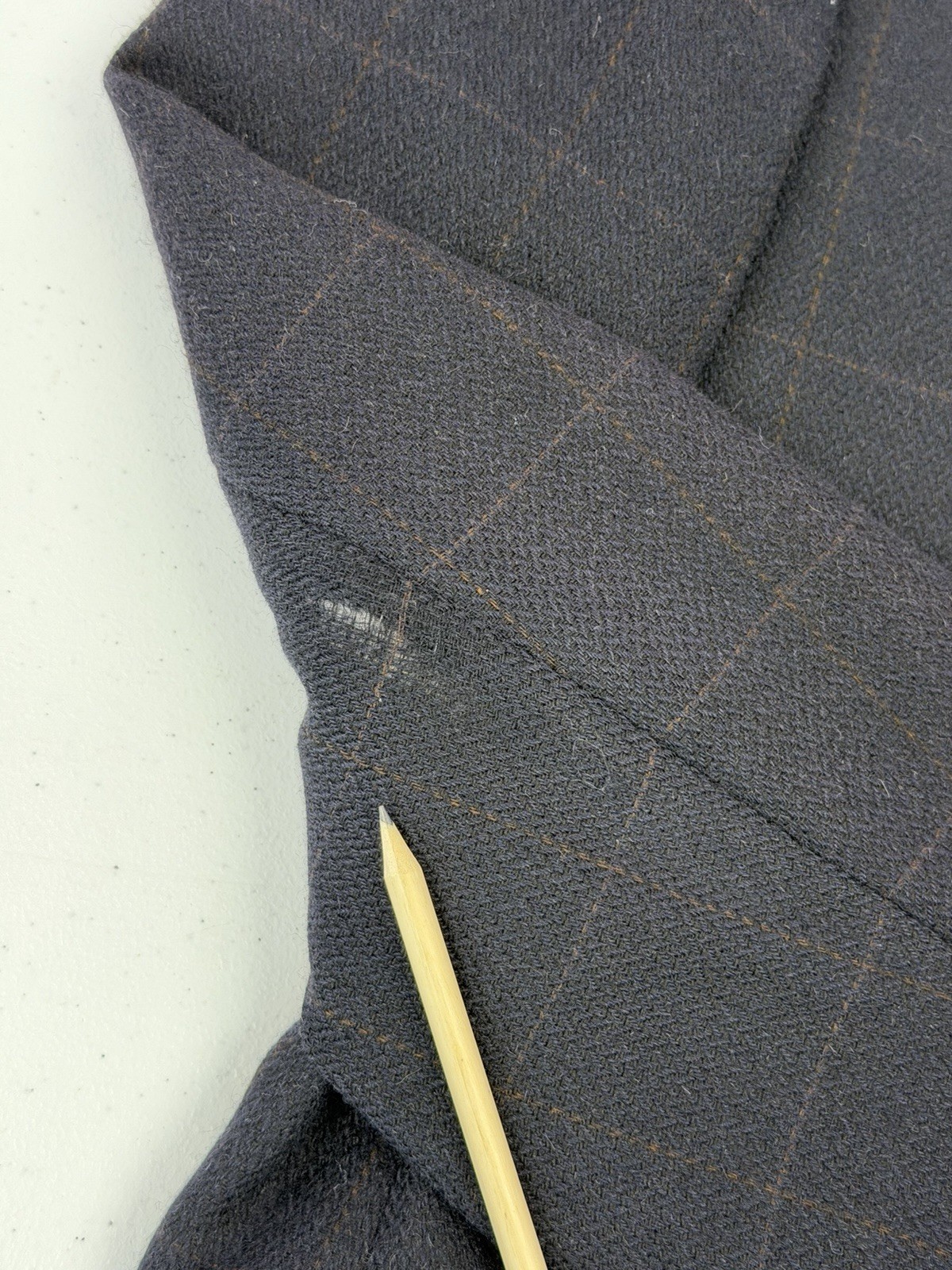Ermenegildo Zegna Italy Men’s Navy Blue Plaid 100% Camel Hair Blazer 42R $5,395