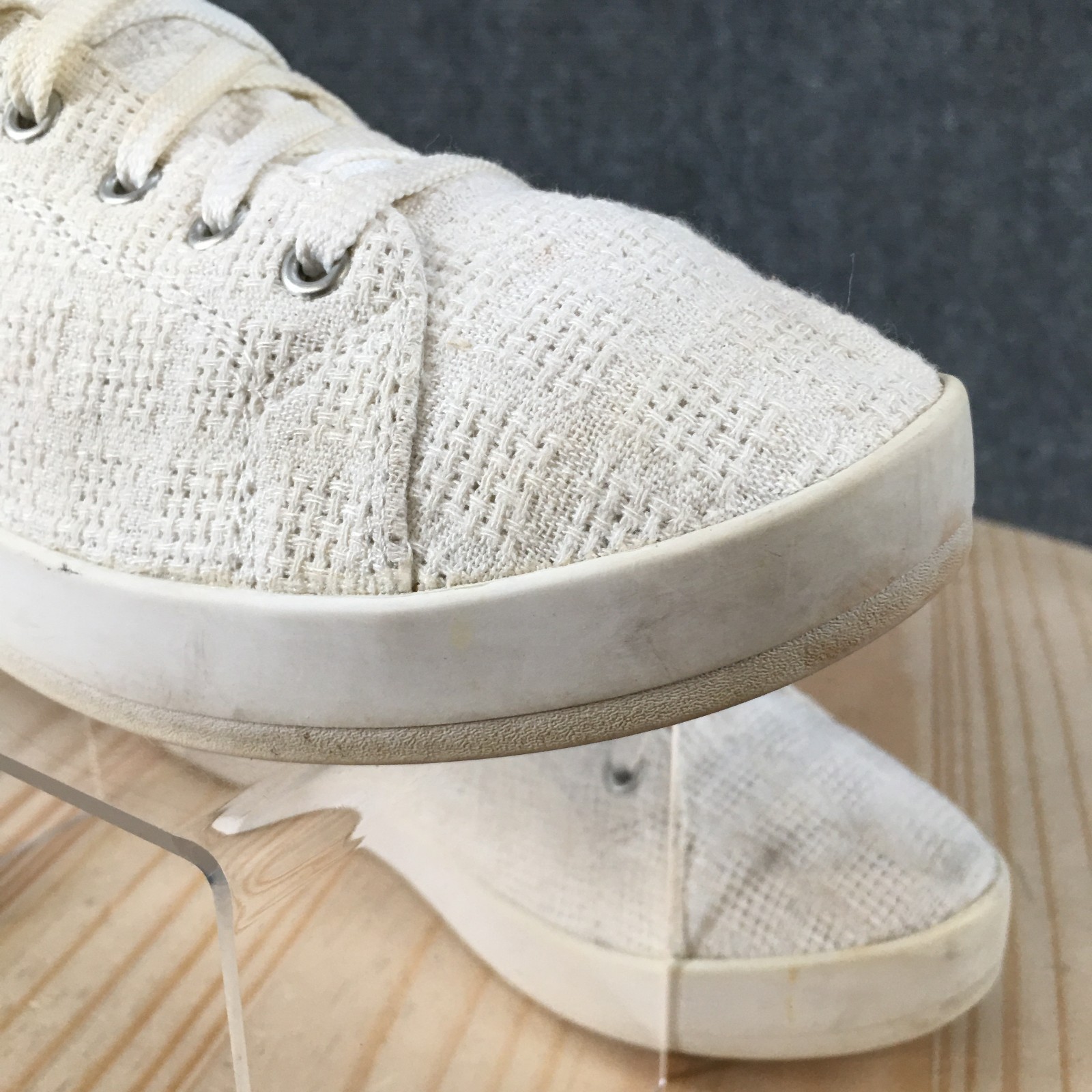 Reef Cushion Sunset Shoes Womens 8 M Sneakers Lace Up CI4138 Fabric White