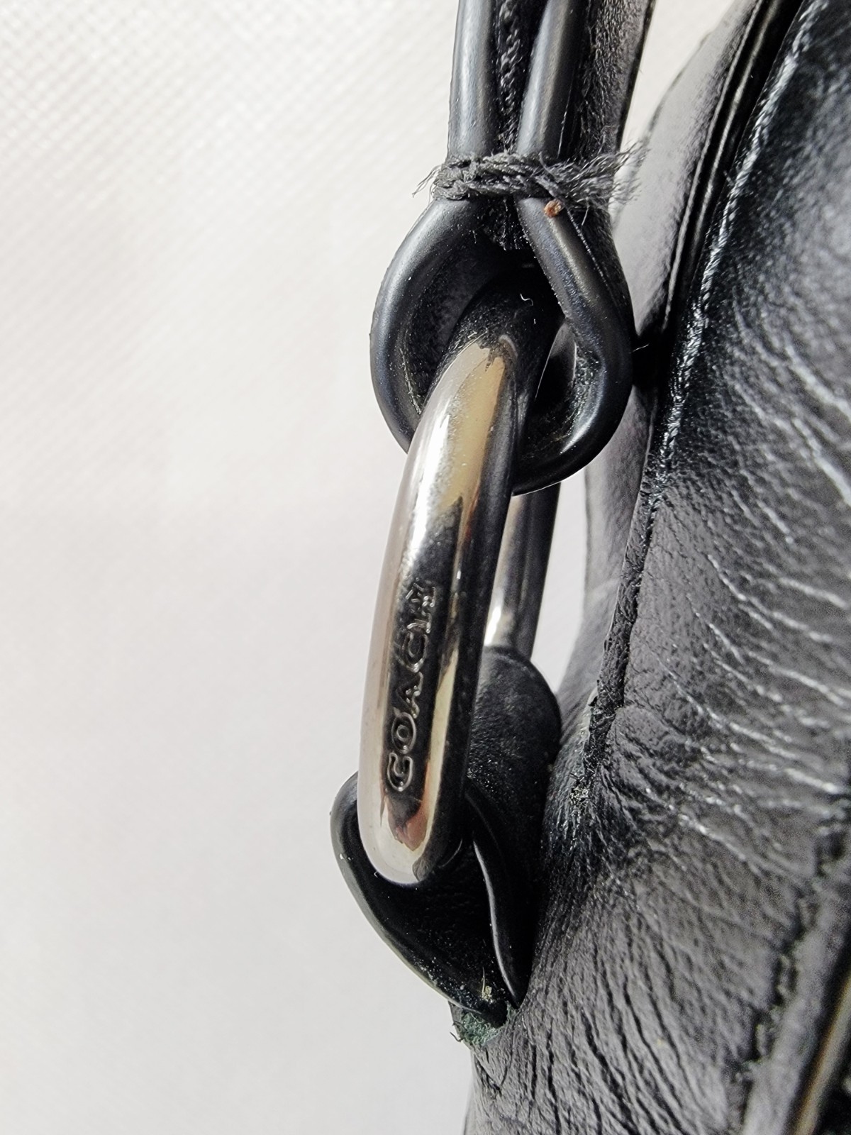 Coach 4009 Houston Flight Raised Signature C Leather Square Crossbody Single Zip