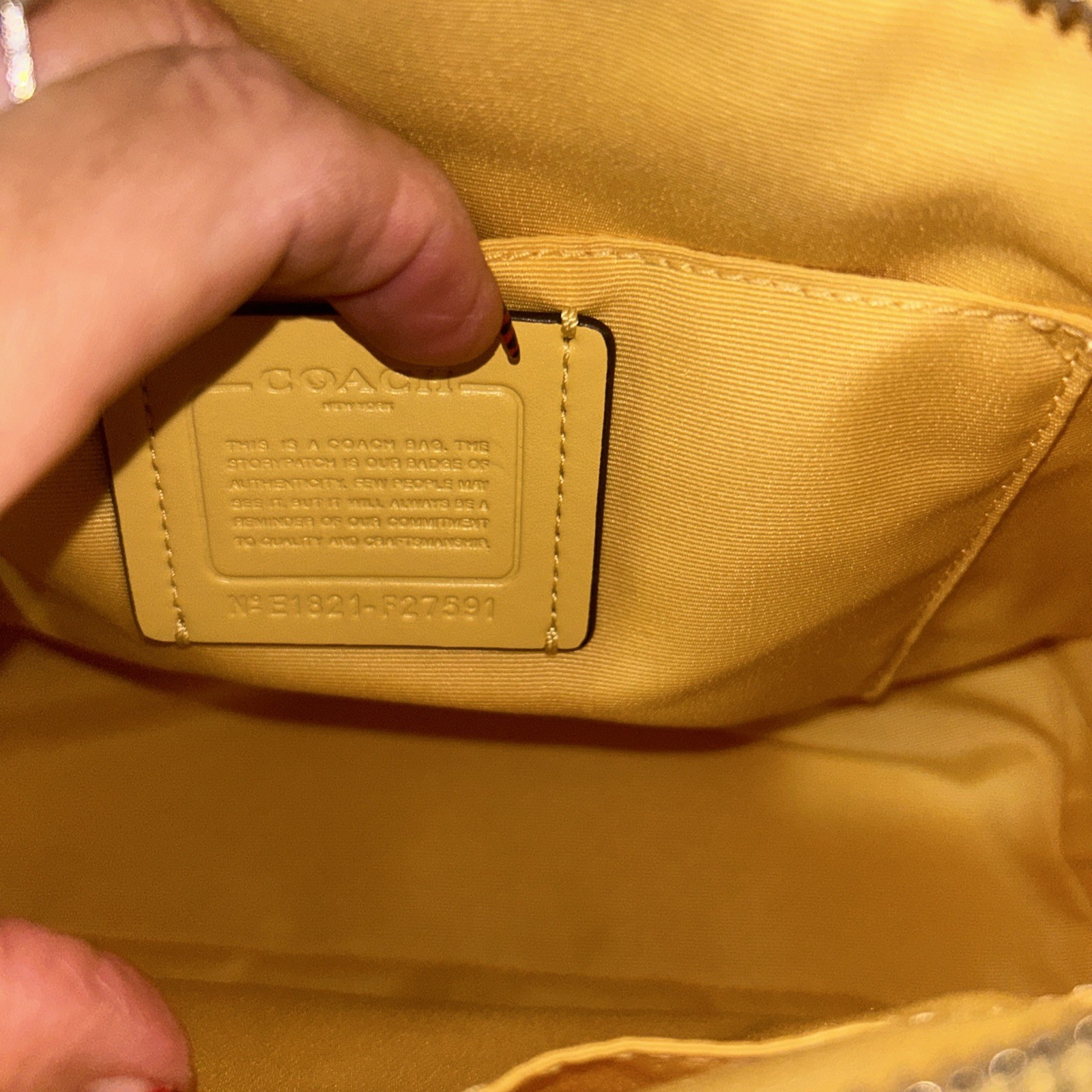 Coach 27591 Crossgrain Mini Sierra Satchel And Matching Wallet And Dust Bag