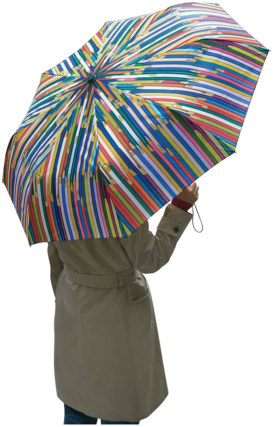 Architect Frank Lloyd Wright’s Unisex Folding Modern Novelty Pencil Umbrella