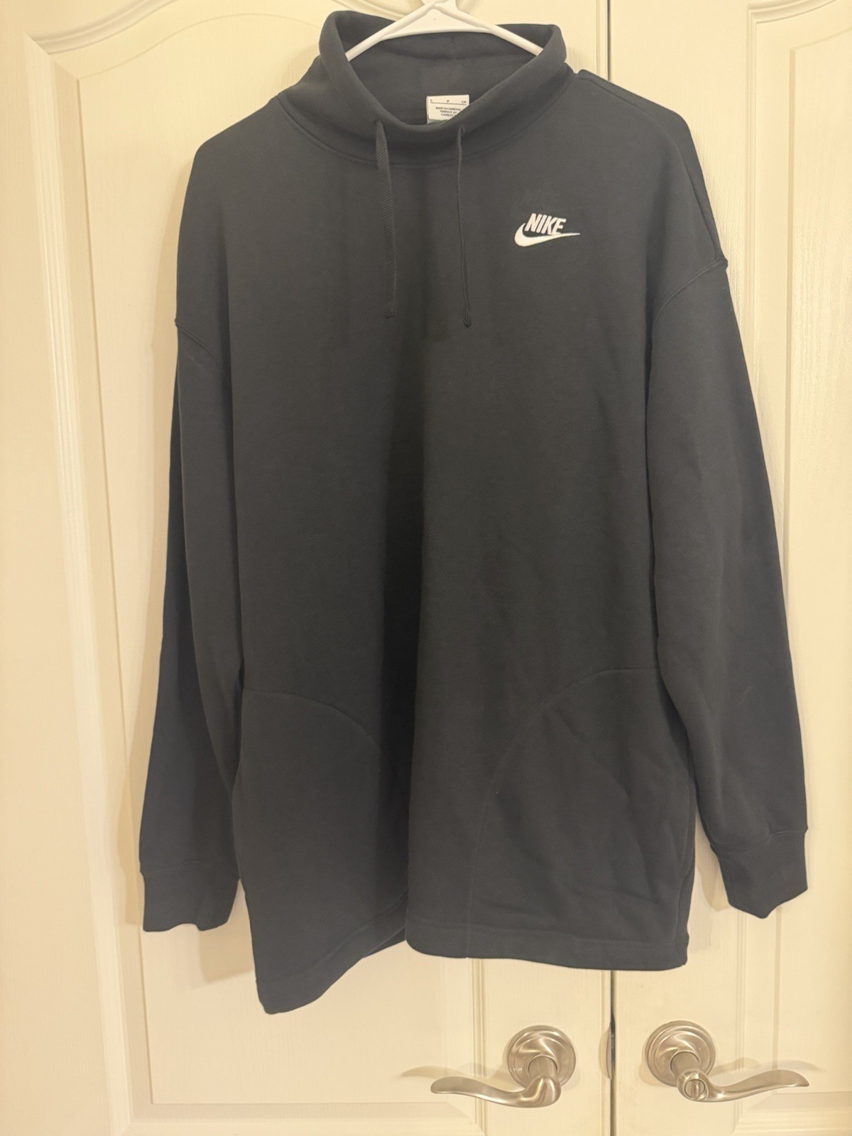 Nike Black Oversized Sweatshirt