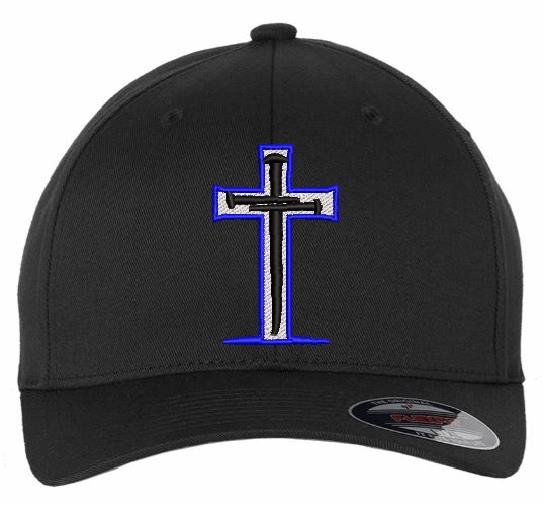 Sacred Nails Christian Cross Hats for Men Women Jesus 3 Nail Cross Bible Jesus