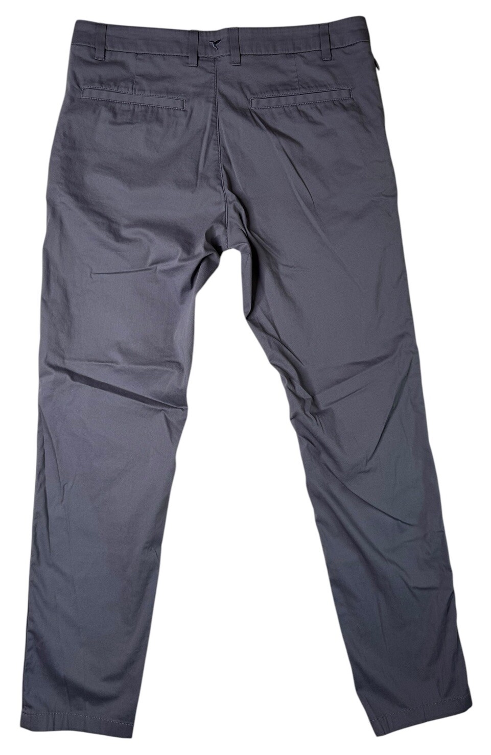 Mens Birddogs Stretch Khakis Stephen Jobs Unlined Graphite Gray Pants 34×34 -30″