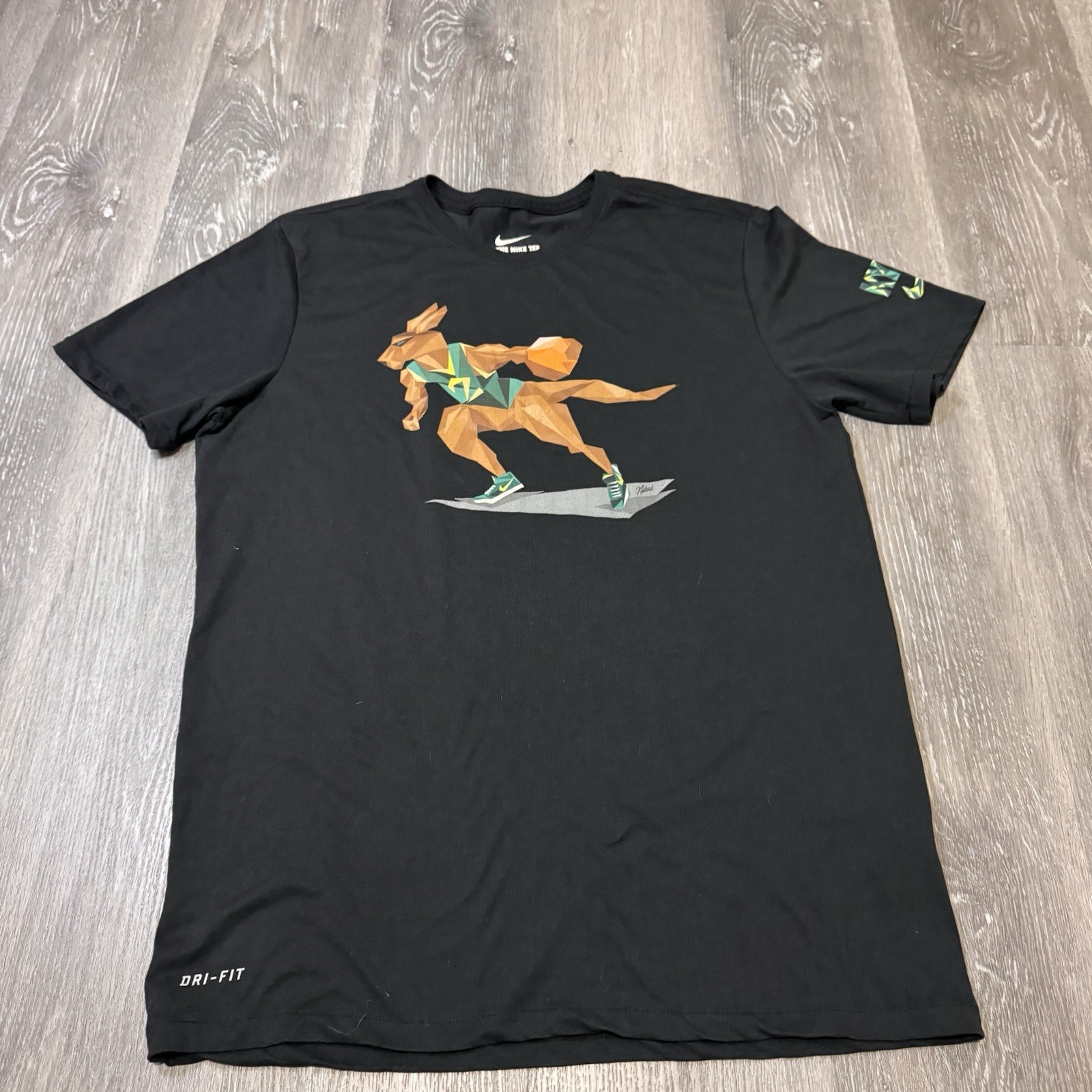 Nike Kyrie Irving x Naturel Boomer Geometric Kangaroo Dri-Fit Cotton T-Shirt XL