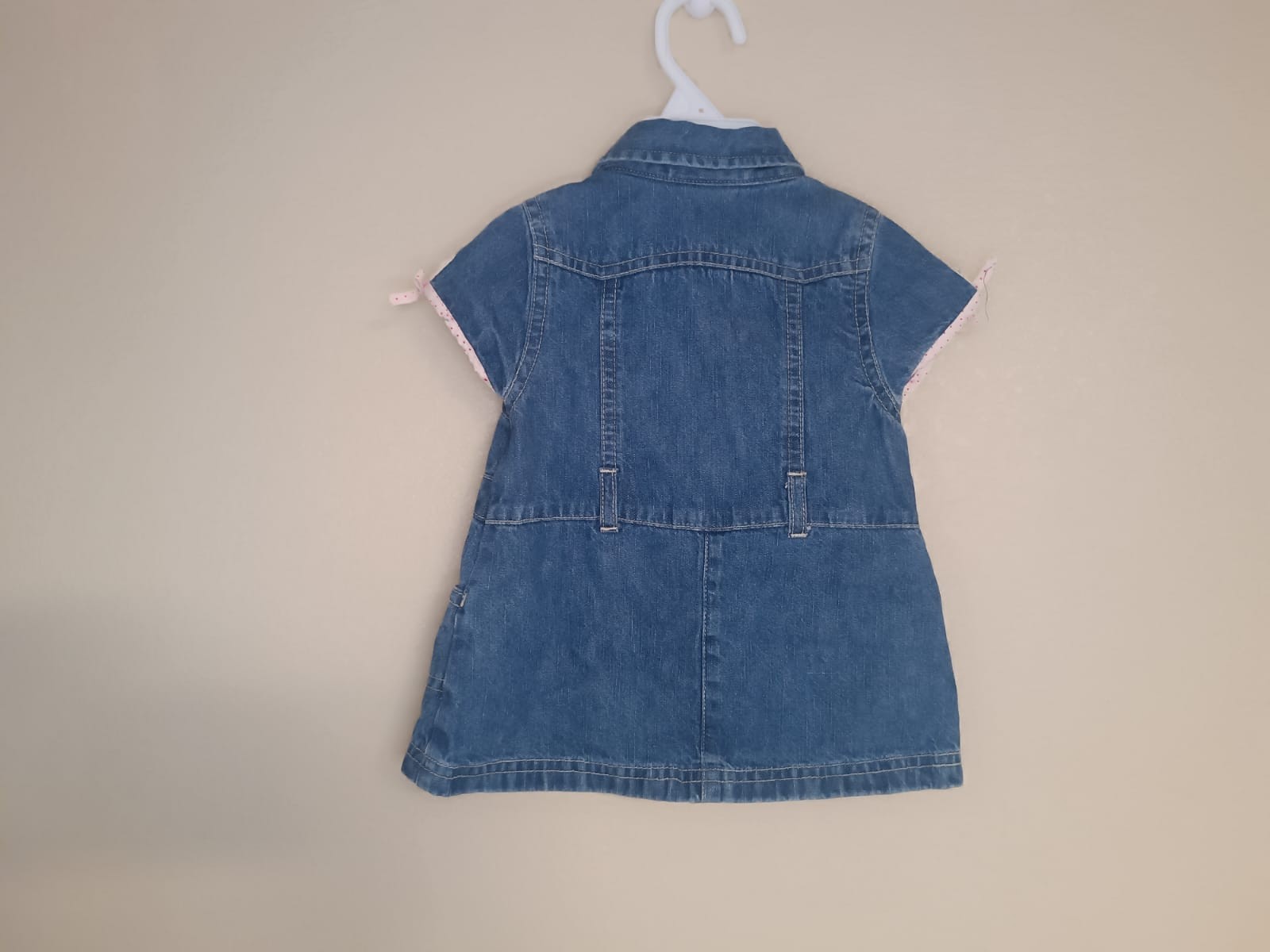 Baby Girl Dress Lot 3pc Picapino, Faded Glory Size 6-9M
