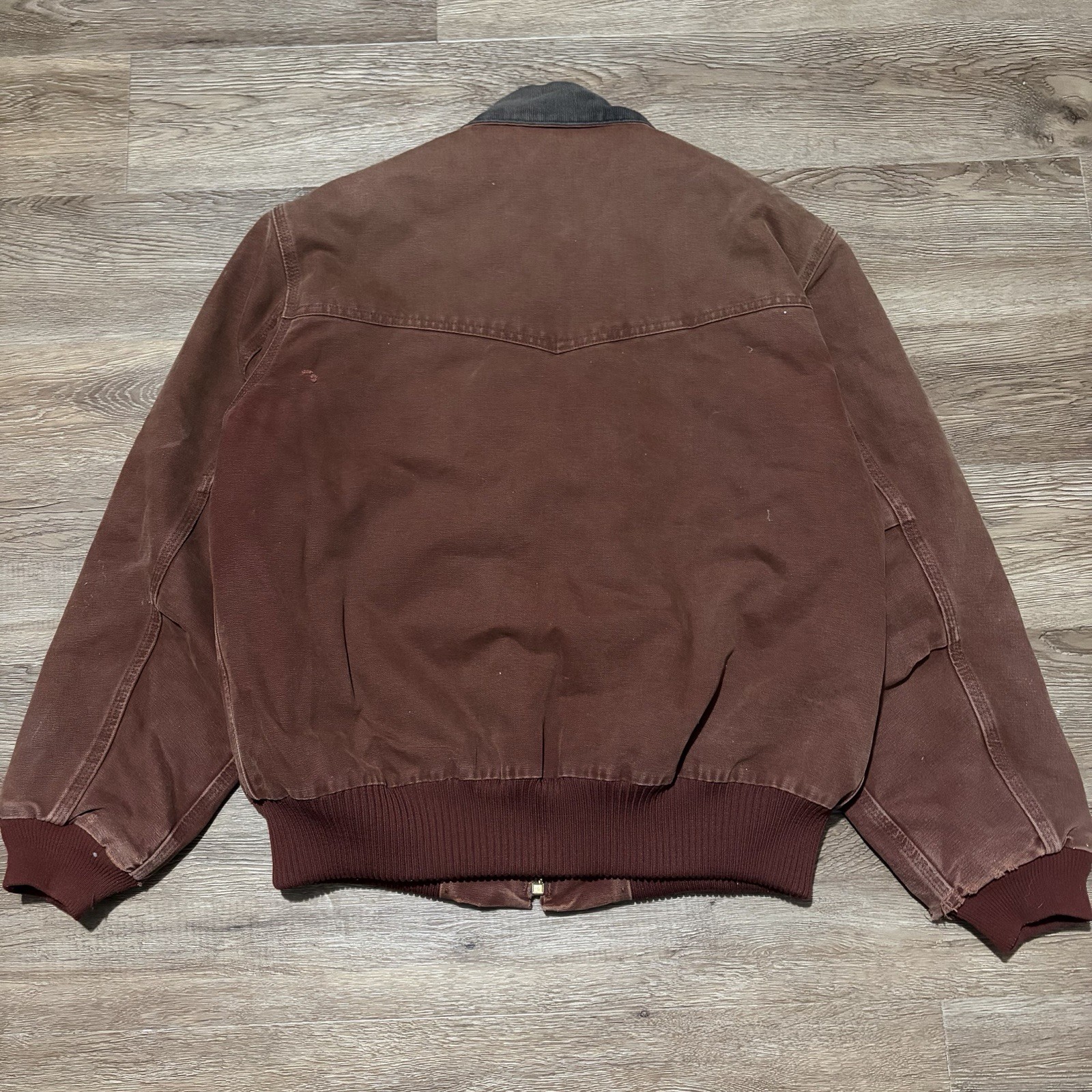 Vintage Early 2000s Carhartt Santa Fe J14 Clay Jacket Nice Fade Size Large