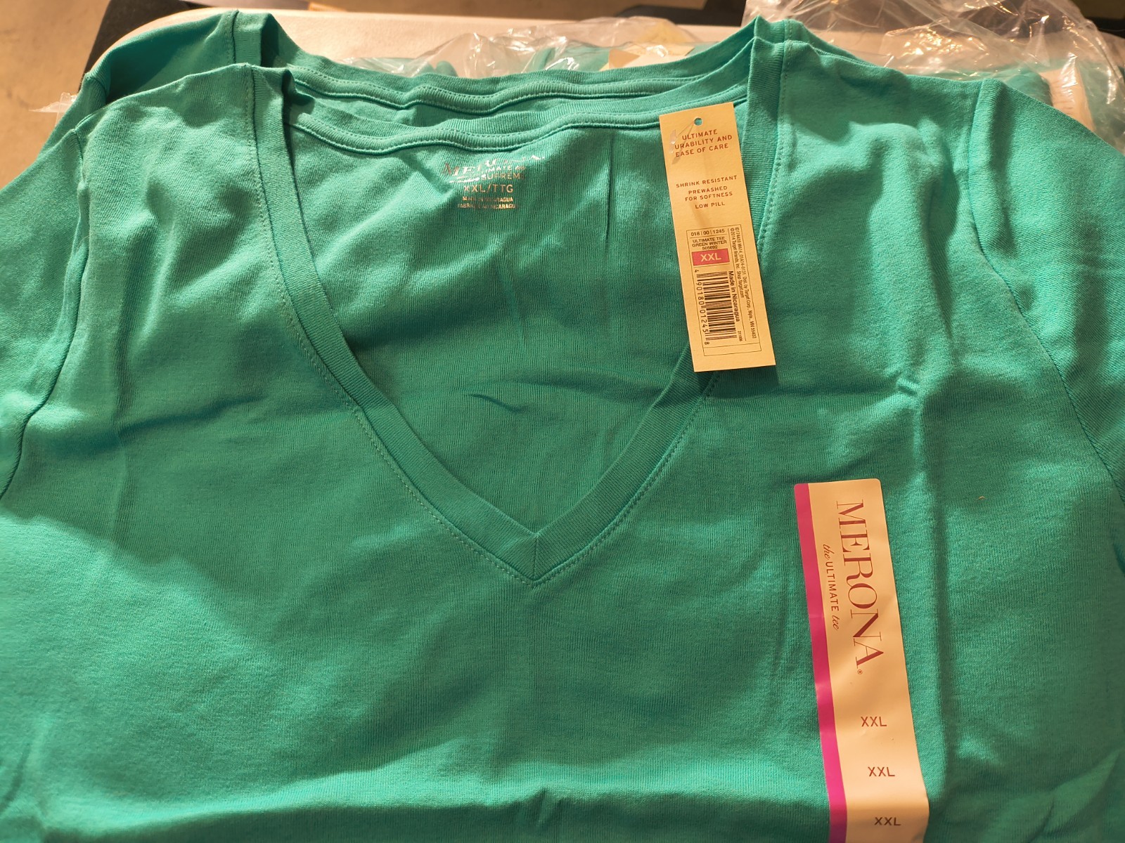 merona v neck t shirt