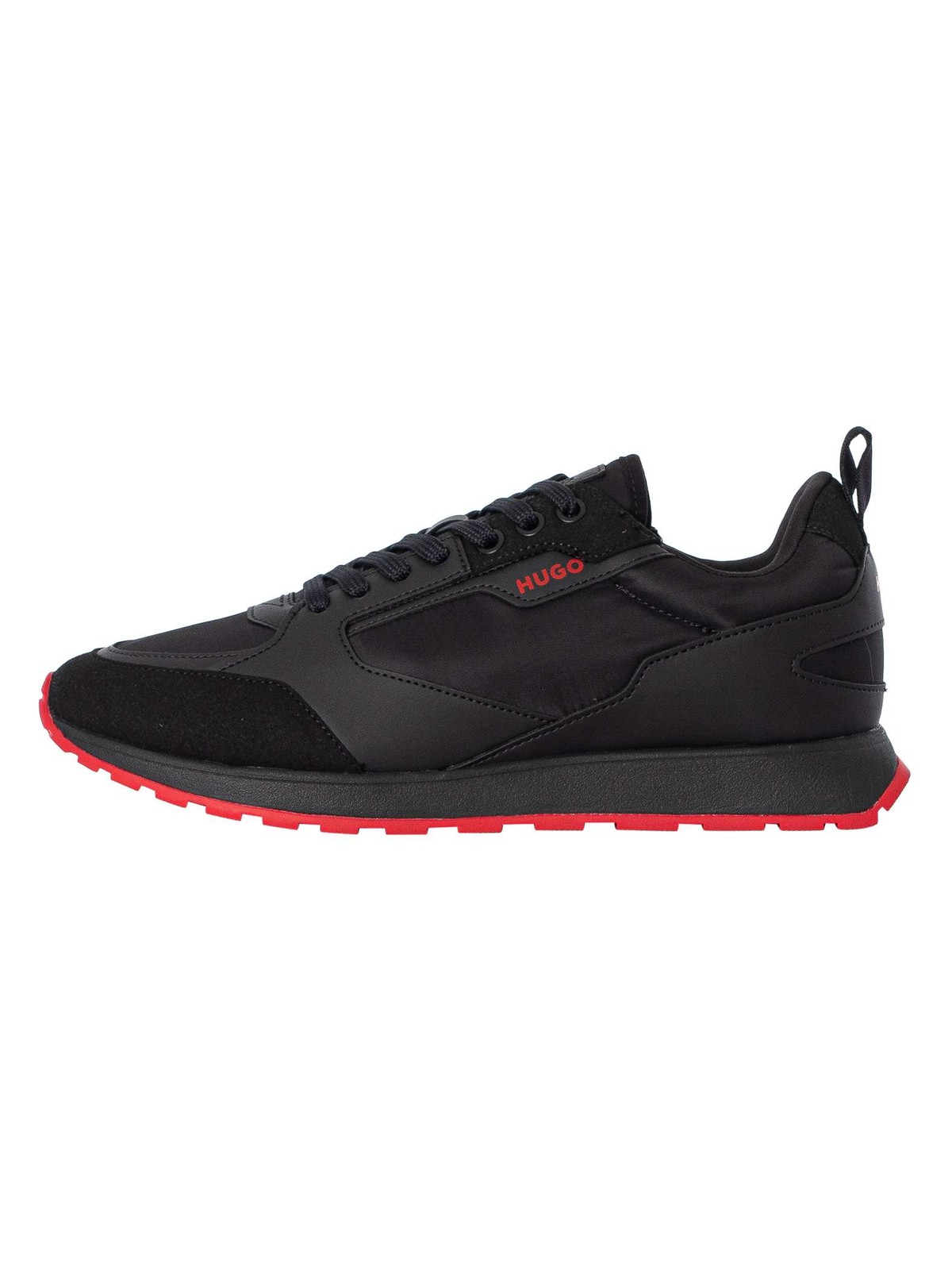 HUGO Men’s Icelin Running Trainers, Black