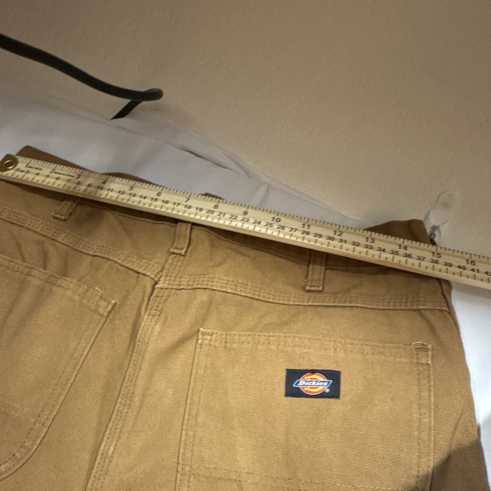 Dickies W541956 Brown Cotton Canvas Work Pants Men’s 34×30 Construction