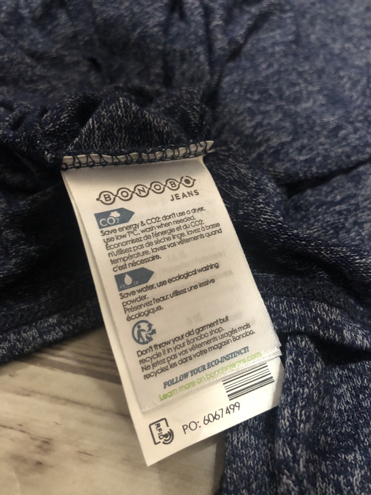 Bonobo Cardigan Womens Extra Large Sweater Open Front Blue Pullover N125