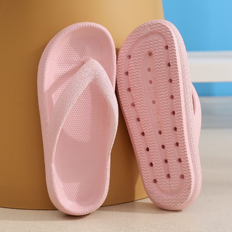 Pillow slippers Anti-Slip Sandals Soft Slippers Cloud Shower Home Hole Shoes