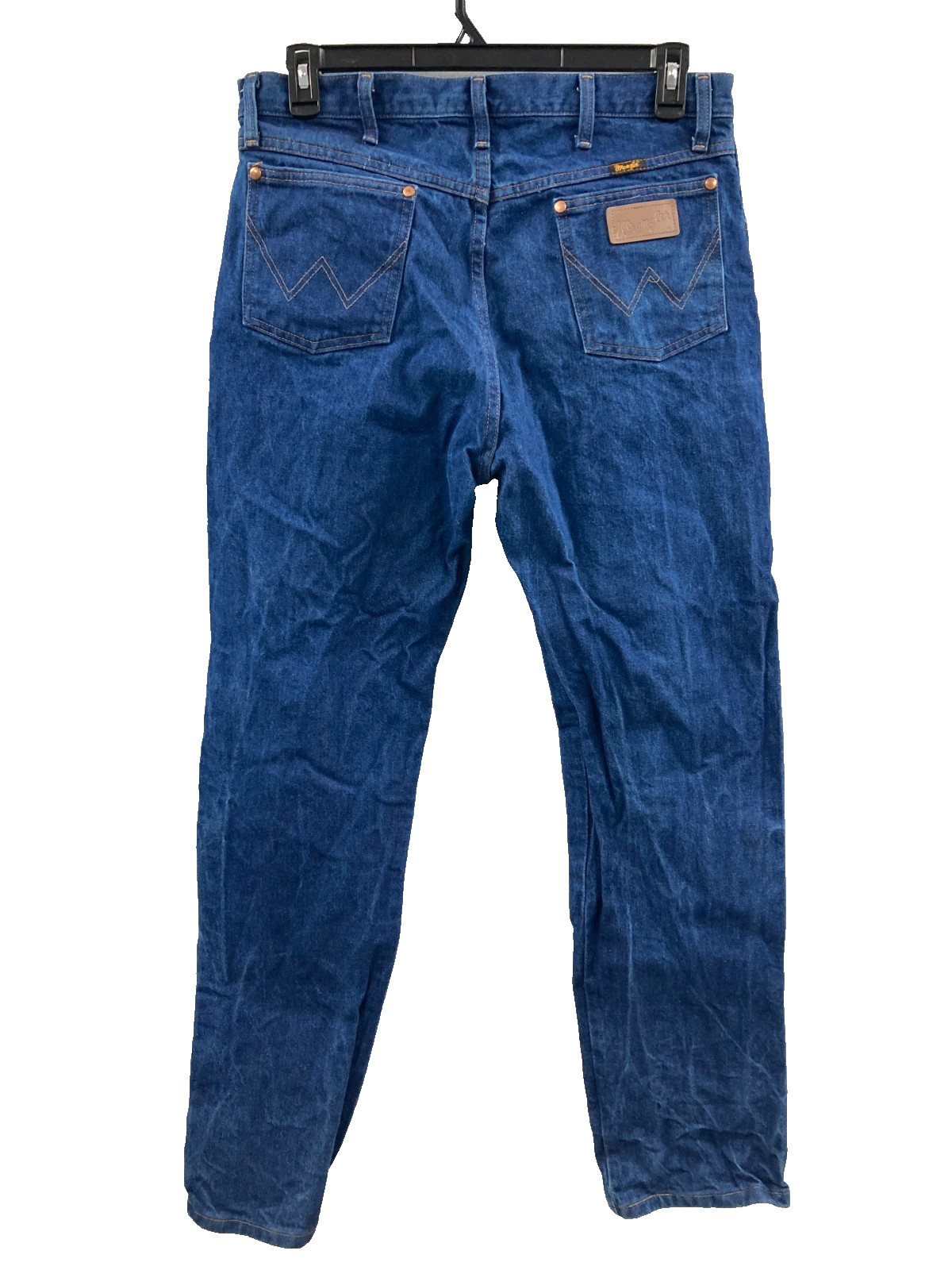 Wrangler 13MWZ Jeans Mens 36×34 Blue Denim Cowboy Cut Original Fit Straight Leg