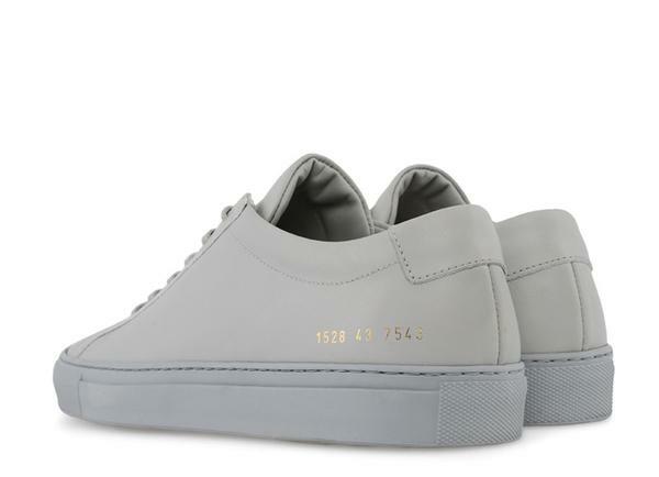 New Common Projects Original Achilles Low 1528 black white grey