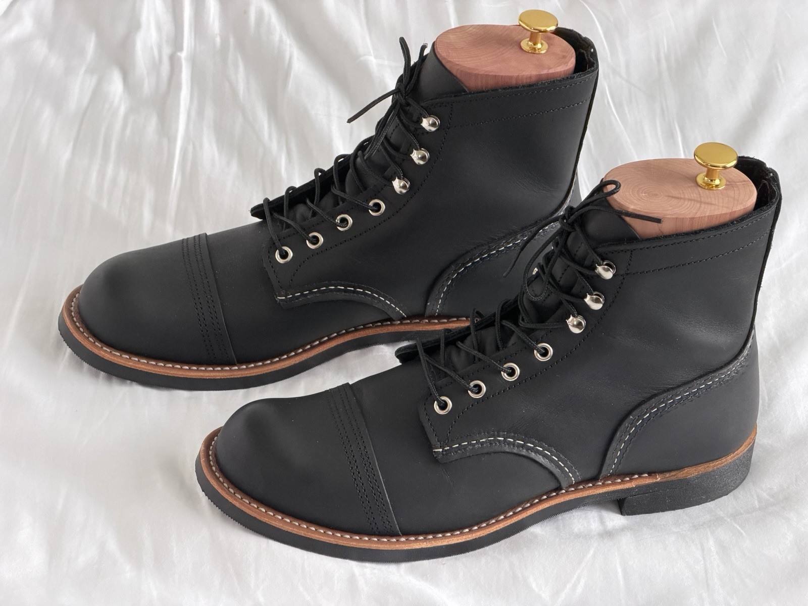 Red Wing Iron Ranger Black 9D