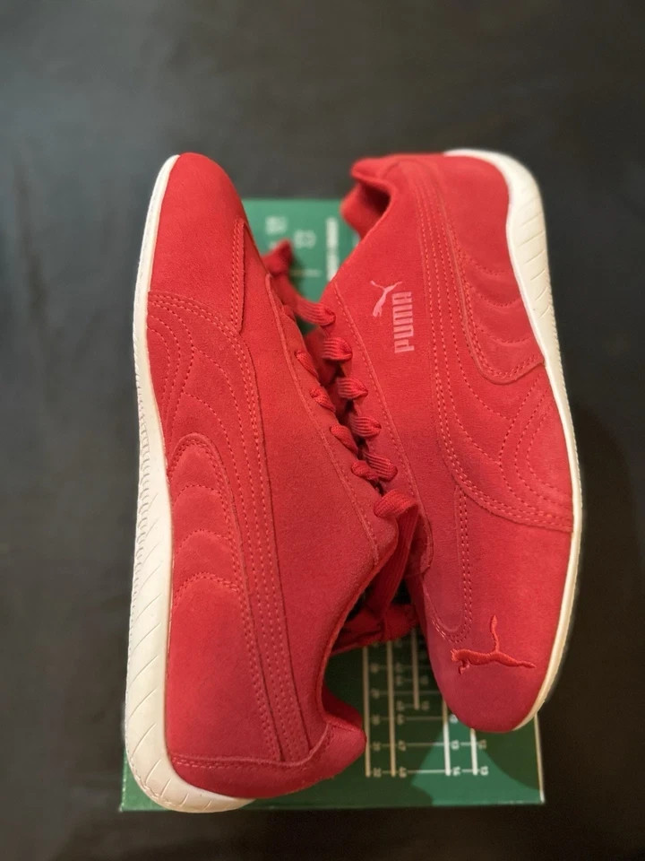 Puma Scuderia Ferrari x Speedcat Rosso Corsa Mens Shoes 307822-02 NEW Sz 11, 12