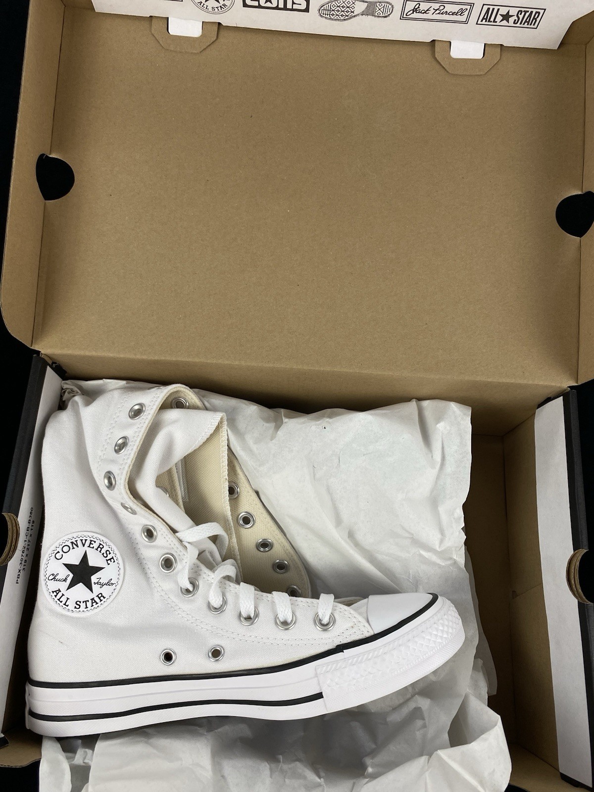 NEW Converse Chuck Taylor All Star XX Knee Hi White Black Shoes Sneakers A10456C