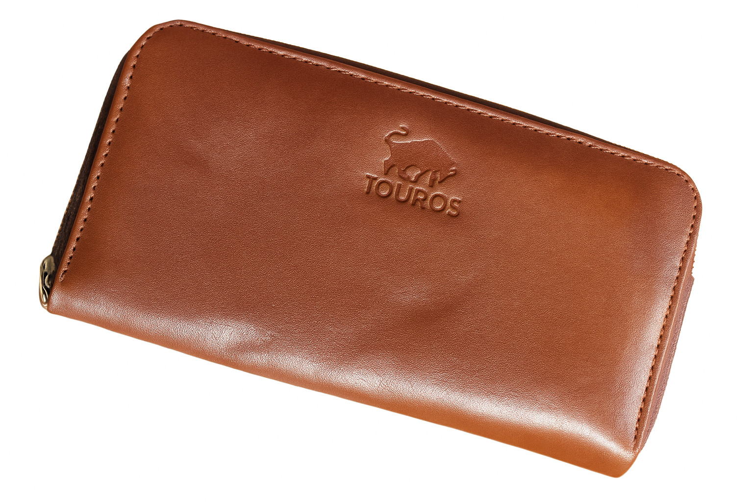 Premium Women Genuine Leather Bifold Wallet Elegant Zipper Clutch Card Organizer