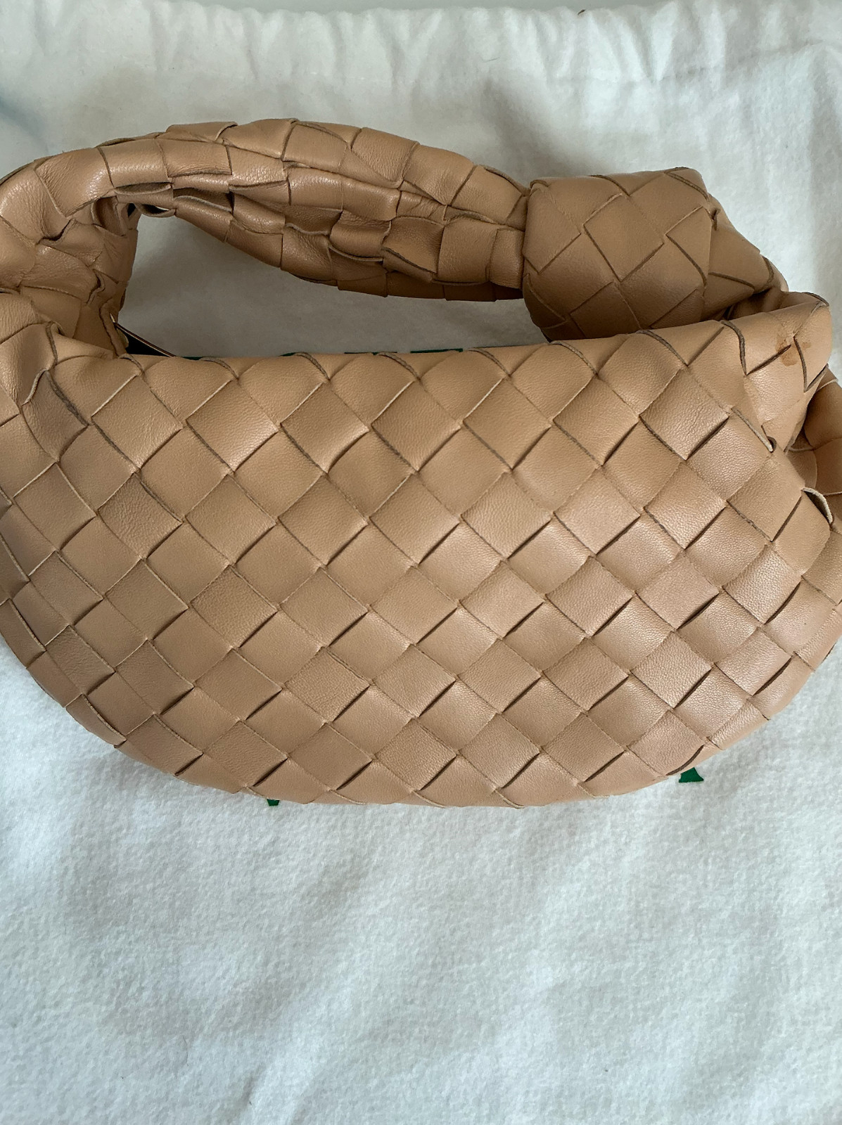 Bottega Veneta Beige Mini Jodie