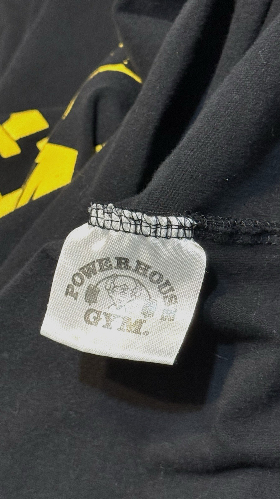 POWERHOUSE GYM Est 1974 Front & Back Bodybuilding Weightlifting Extra Large XL
