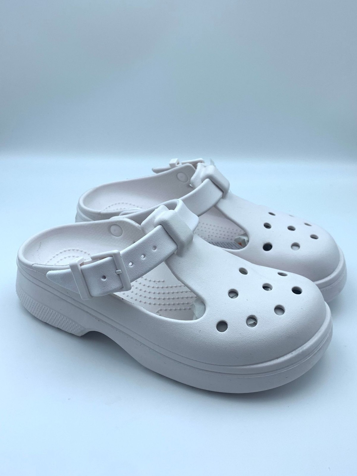 Crocc Classic Mary Jane Clogs Women Retro Outdoor Beach Casual Platform Sandals