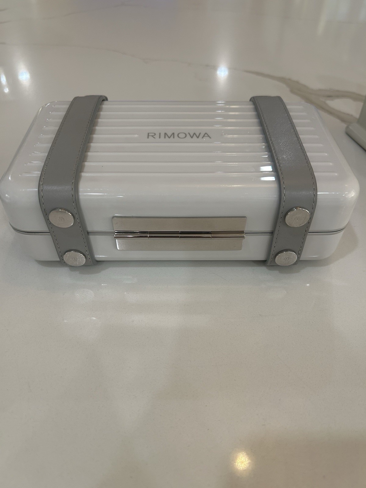 Rimowa PERSONAL – POLYCARBONATE Cross-Body Bag With Shoulder Strap White Unisex