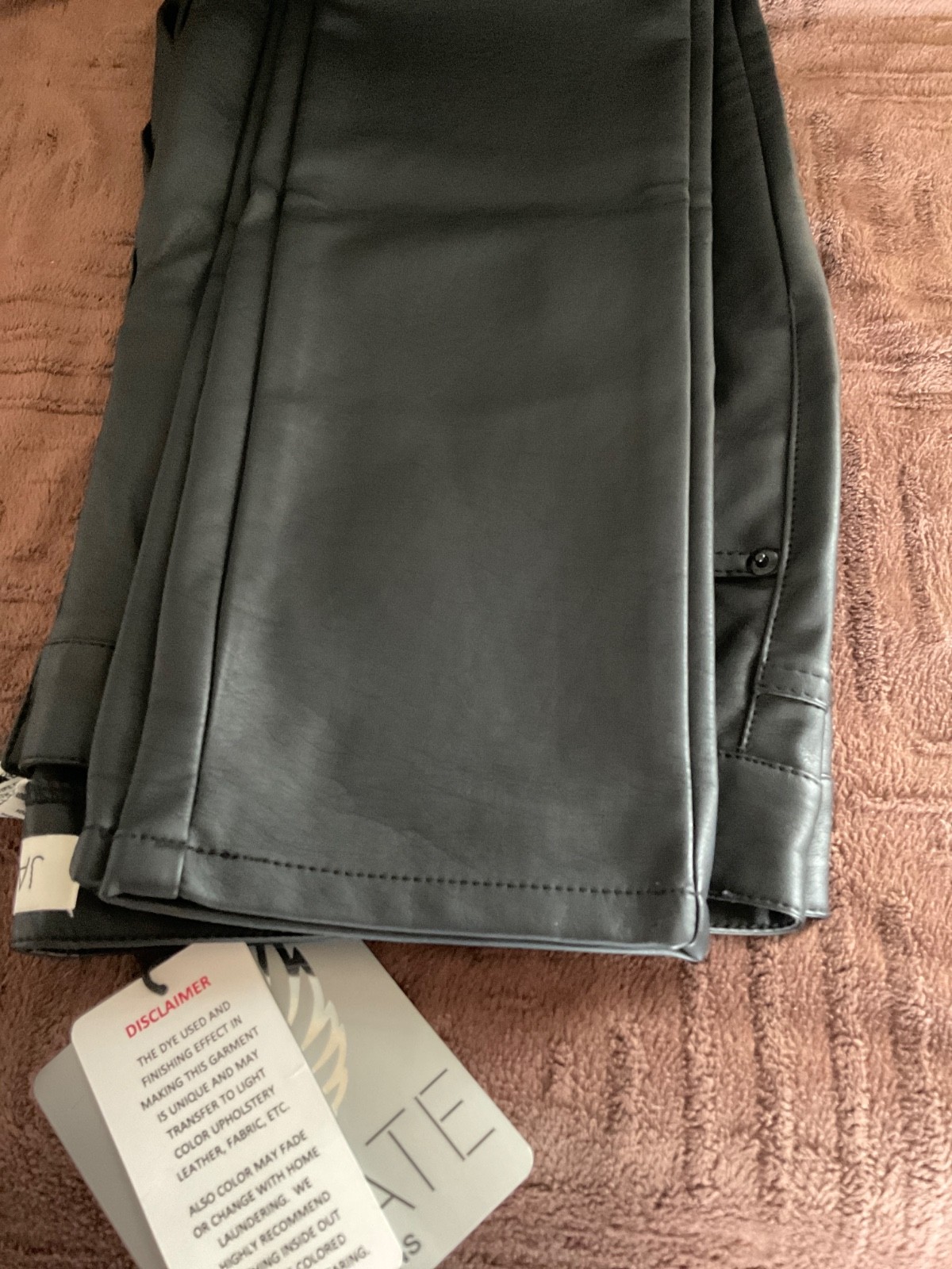 Jalate 100% polyurethane pants lined 100% Rayon New size 13