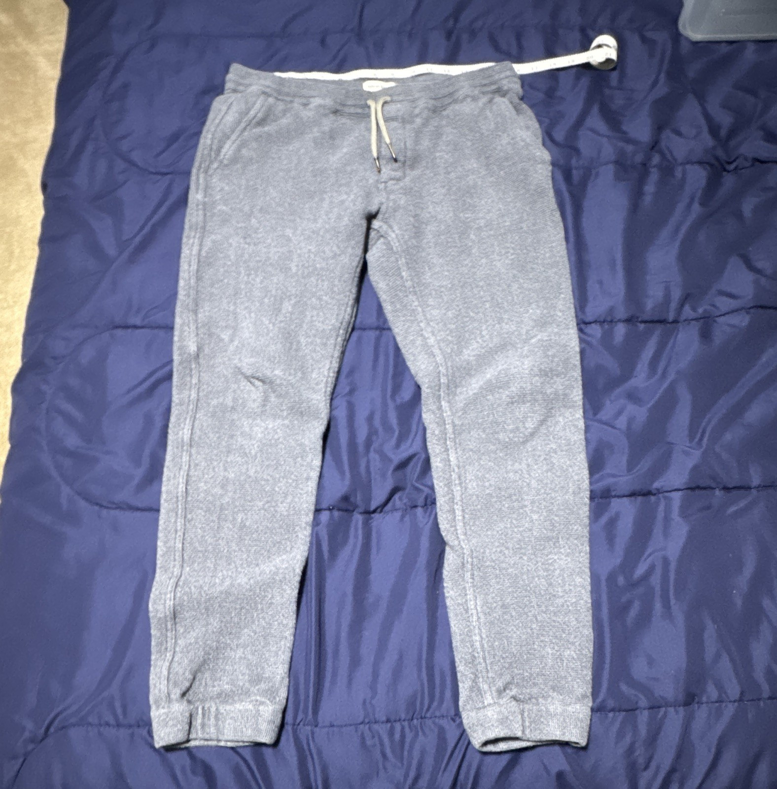 Taylor Stitch Men’s Indigo Apres Sashiko Pants M 32 Drawstring