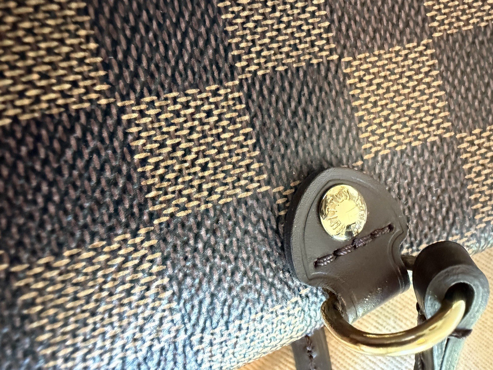 Louis Vuitton Neverfull GM Damier Ebene Canvas Bag