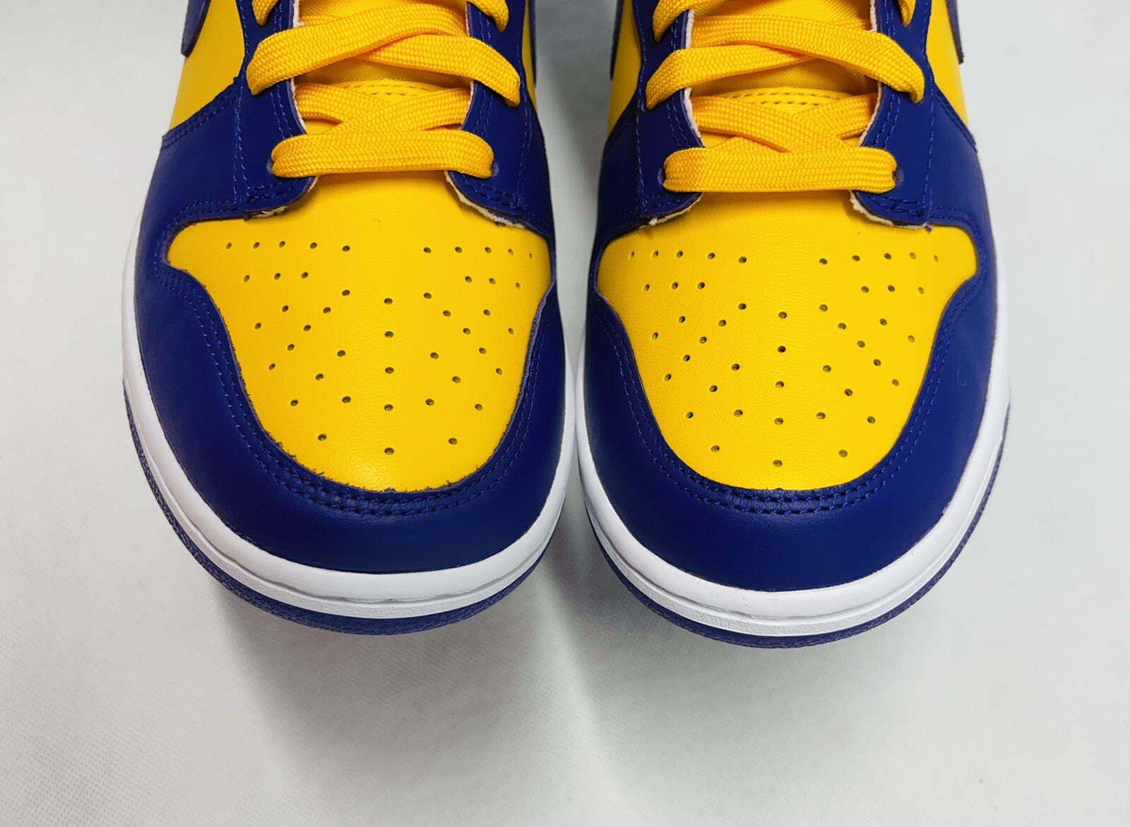 Nike Dunk High Retro Lakers Purple University Gold Men’s Size 9.5
