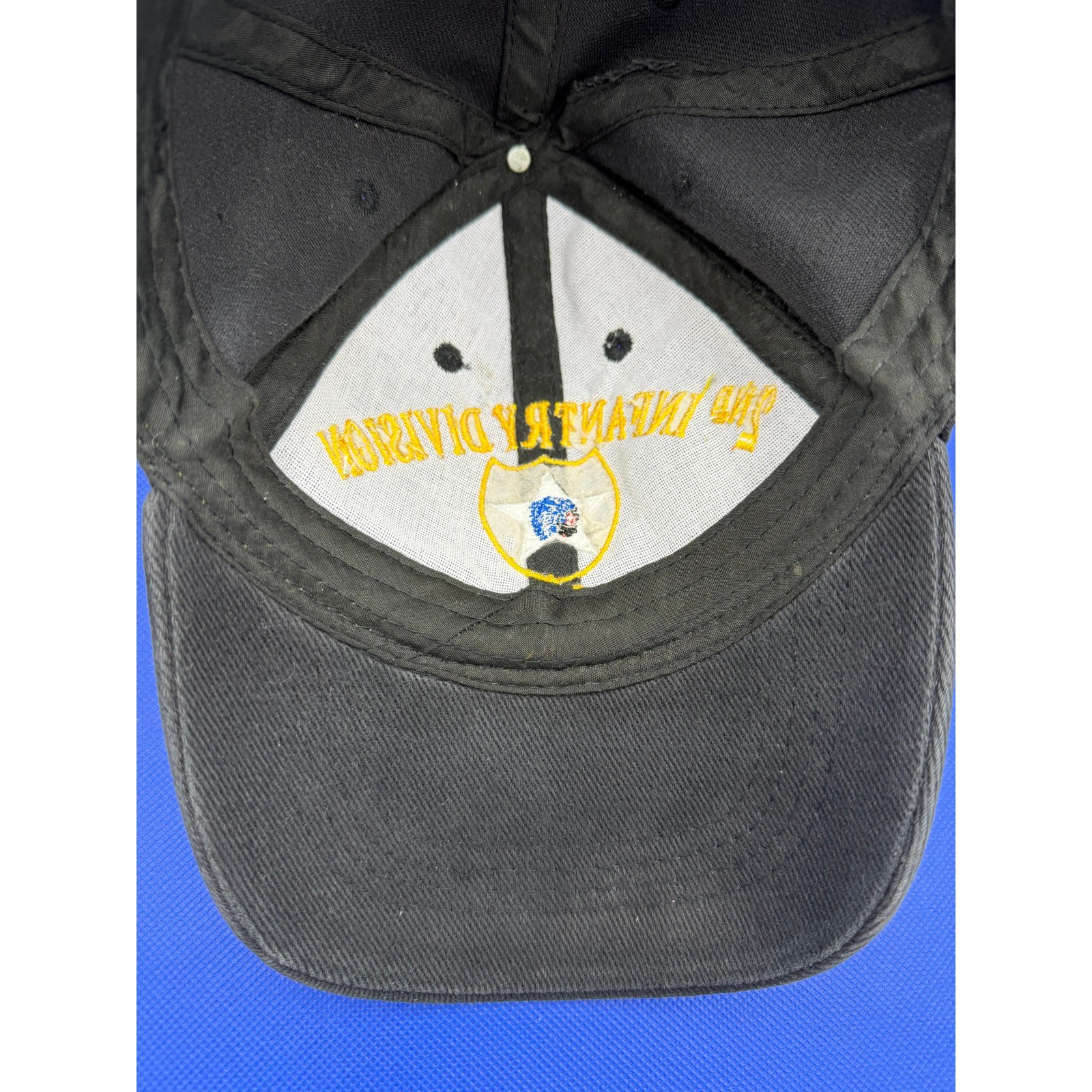 U.S. Army 2nd Infantry Division Second to None Black Embroidered Cap Hat