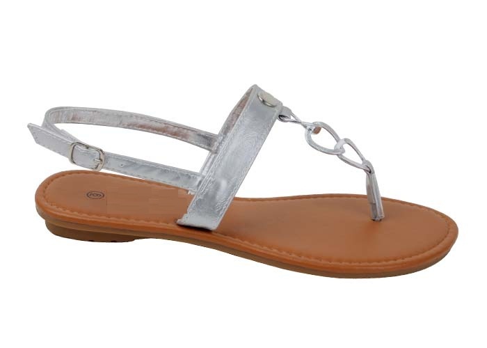 WOMENS OPEN TOE GLADIATOR THONG SANDALS BLACK GOLD BRONZE SILVER 5 6 7