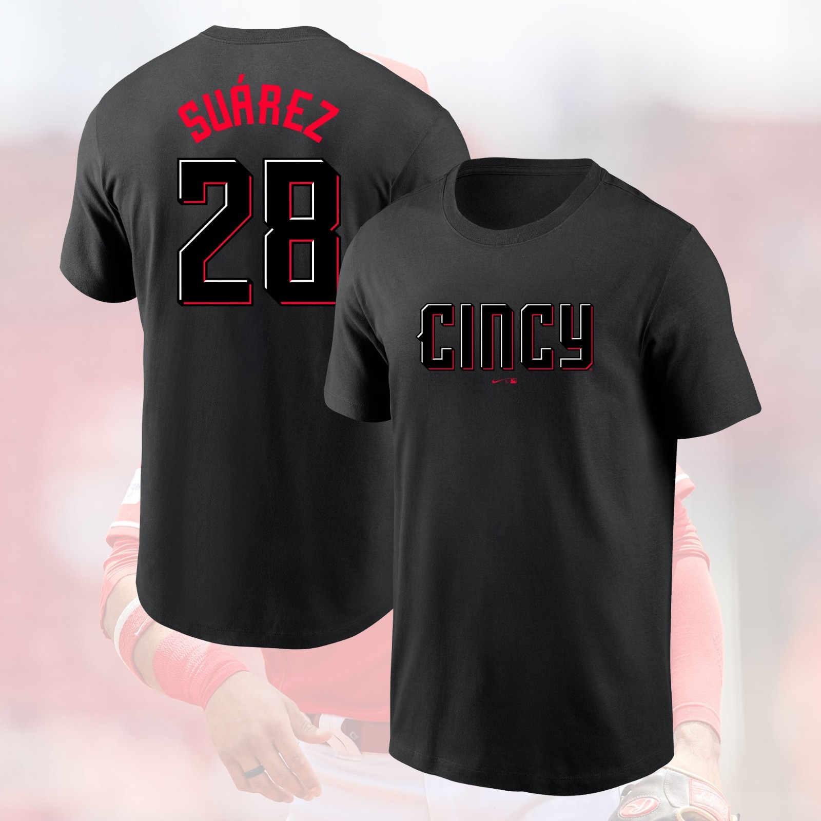 SALE HOT! Eugenio Suárez #28 Cincinnati Reds 2026 Name & Number Gift For Fans