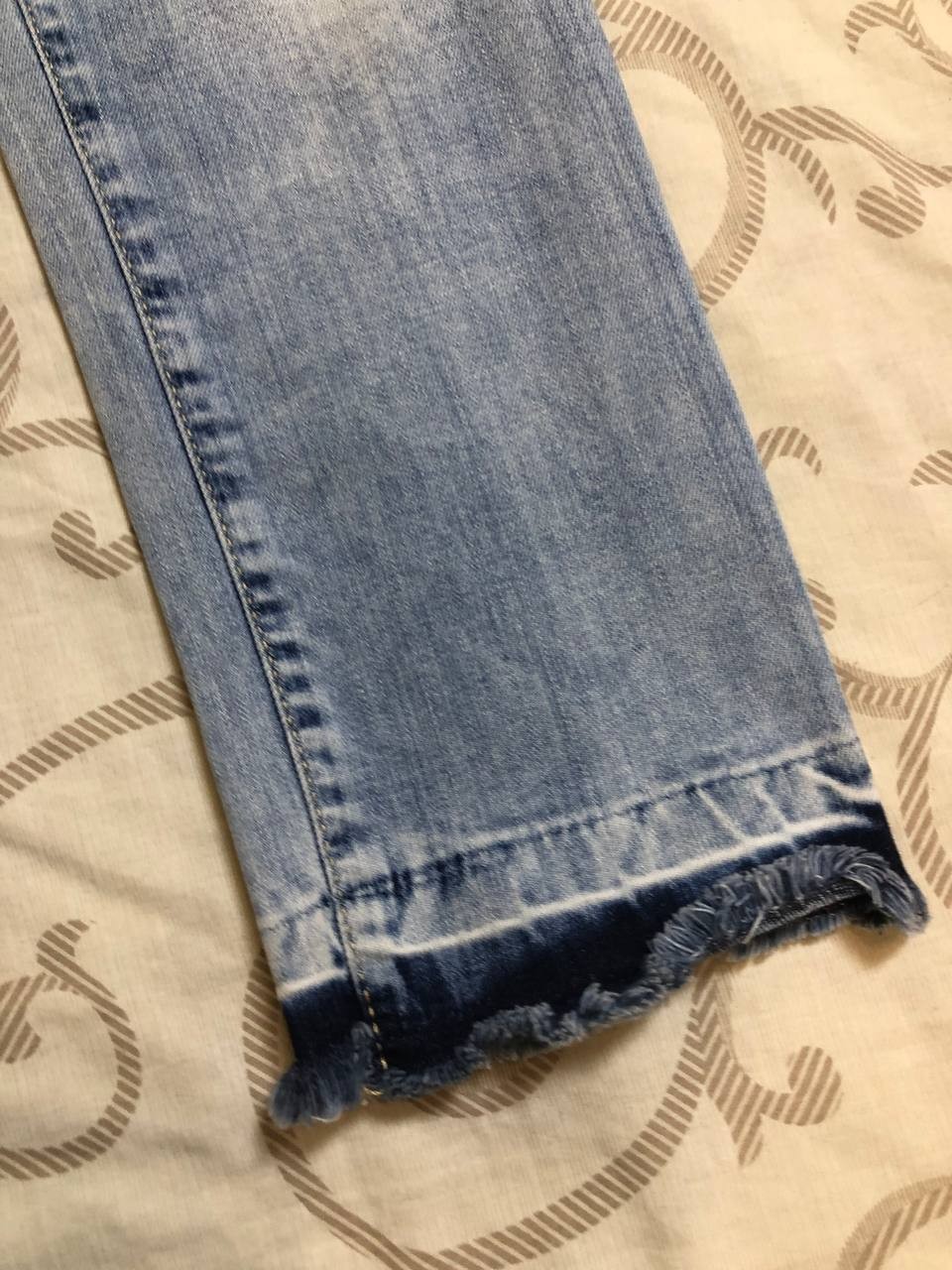 Philipp Plein Jeans 27 Straight Cut Distressed Ripped