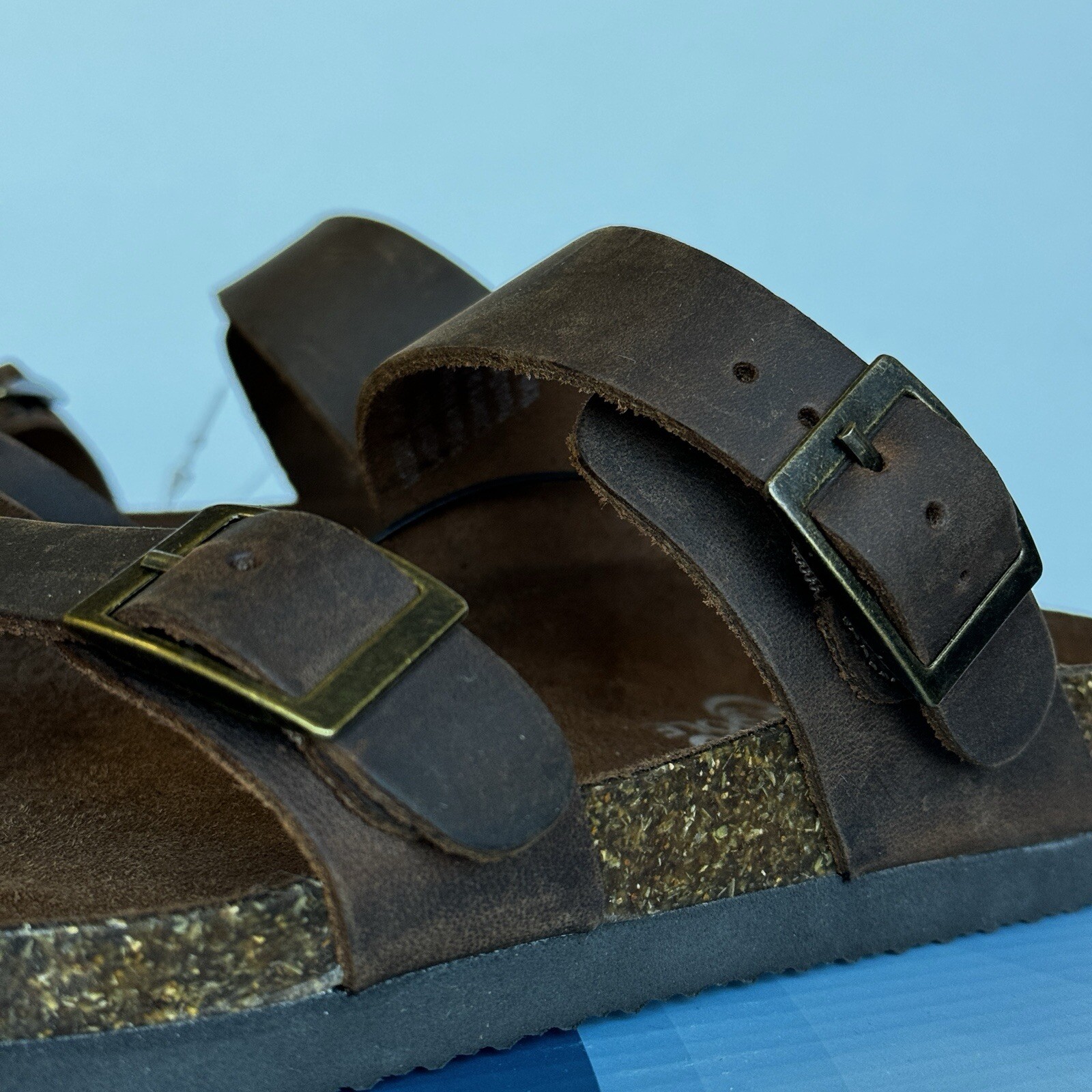 BRAND NEW – Mountain Sole Leather Sandals – Size 6 – Women’s – Brown