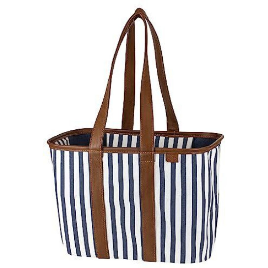 CleverMade 30L SnapBasket LUXE – Reusable Collapsible Durable Grocery Shopping