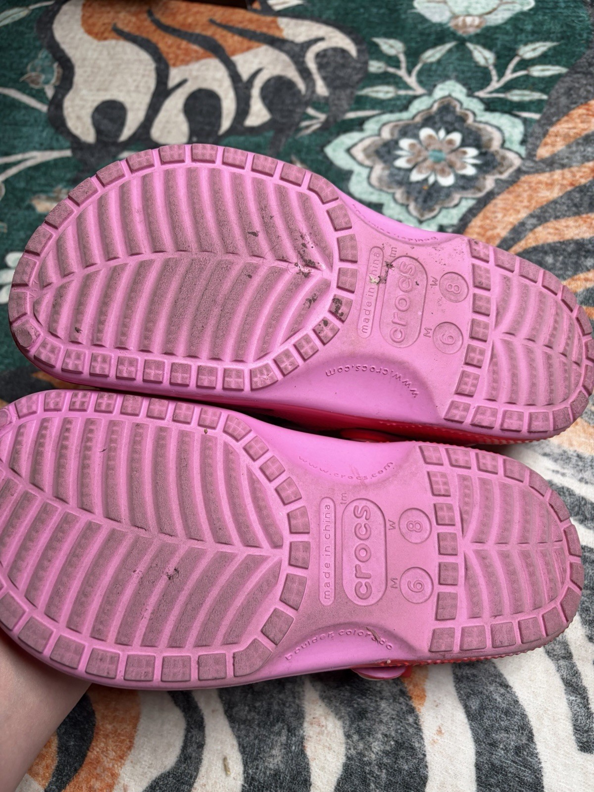 Franken Berry x Crocs Classic Clogs General Mills Cereal US M6/W8 Shoes