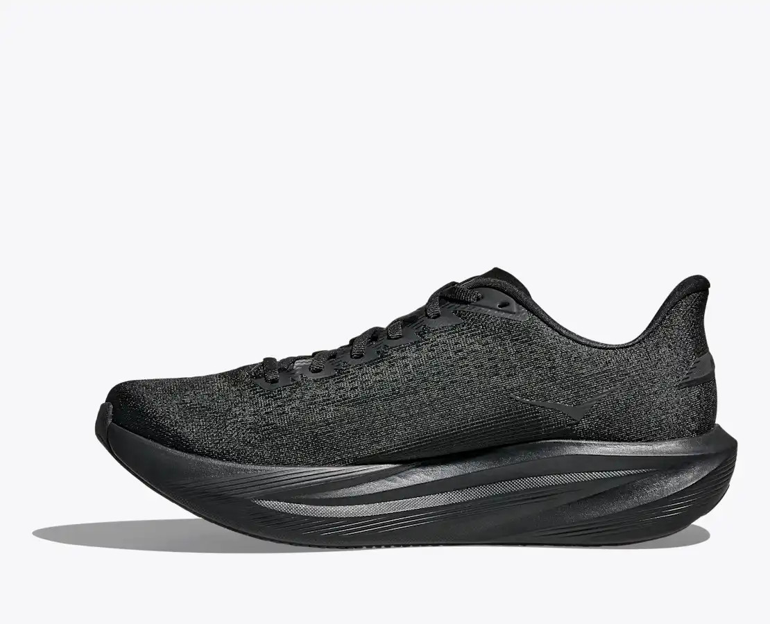 HOKA MACH 7 Wide 1171904 BBLC Black Men Running Supercritical Foam EVA Shoes