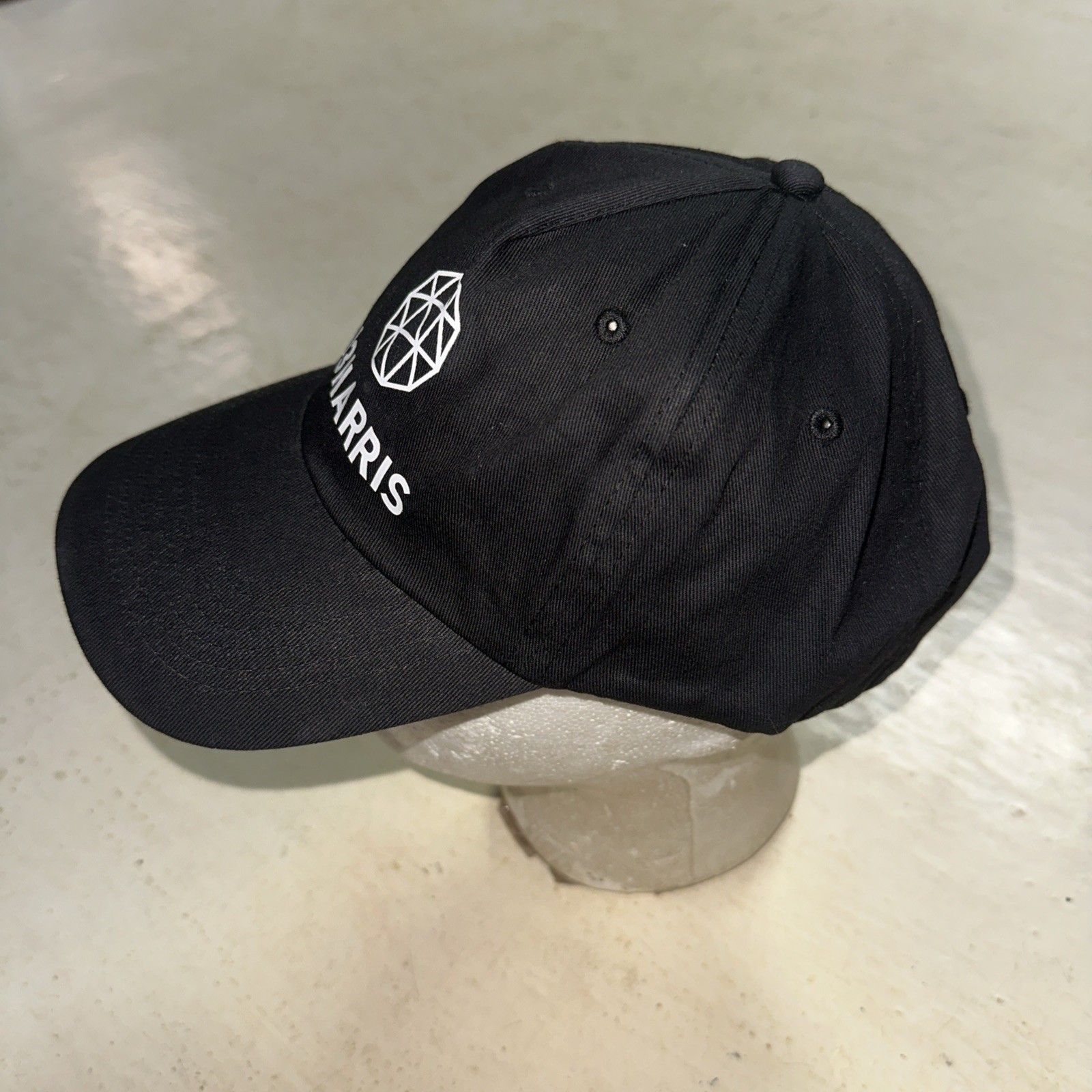L3Harris Aircraft Logo Hat Baseball Cap Adjustable Black Lightweight Communicate