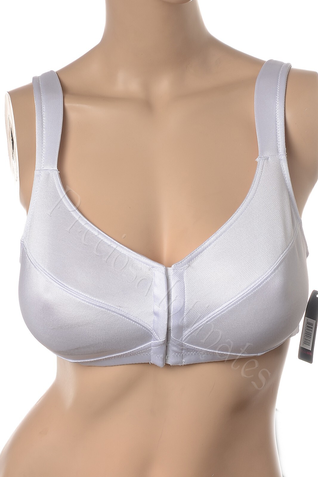 Full Figure Bra Front Closure Comfort Posture No Wire Bra 36-48 B C D DD 6696