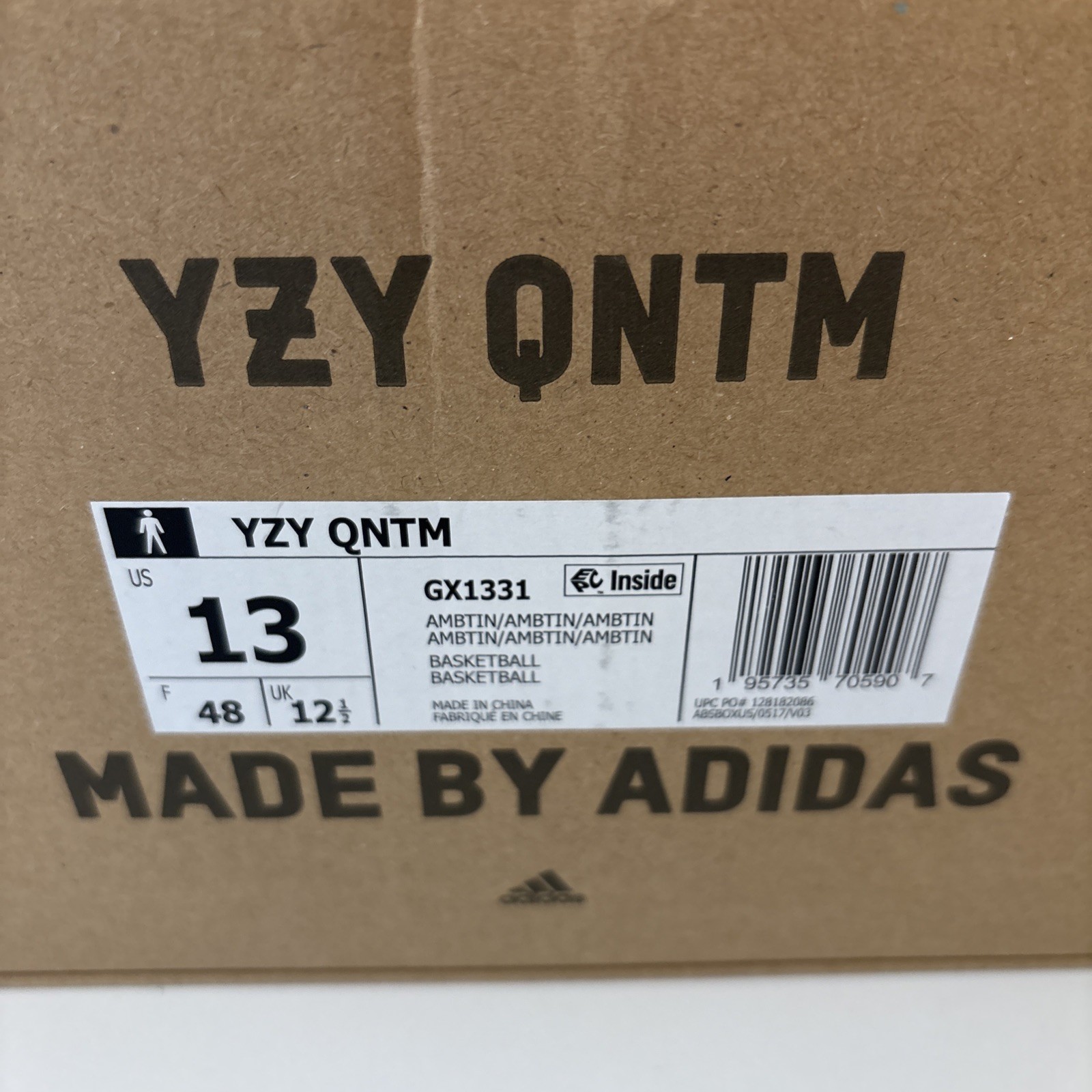 Adidas Yeezy Quantum ‘Amber Tint’ Men’s Size 13 [GX1331] (Pre Owned) Clean!